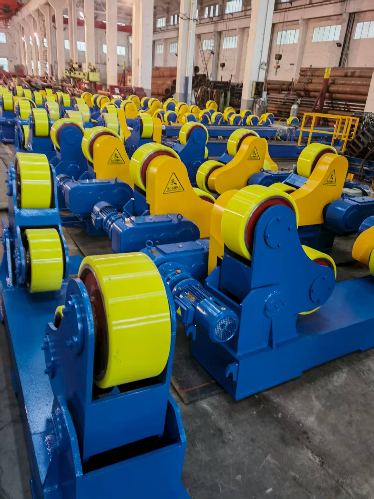 Self-Adjusting Welding Roller Frame