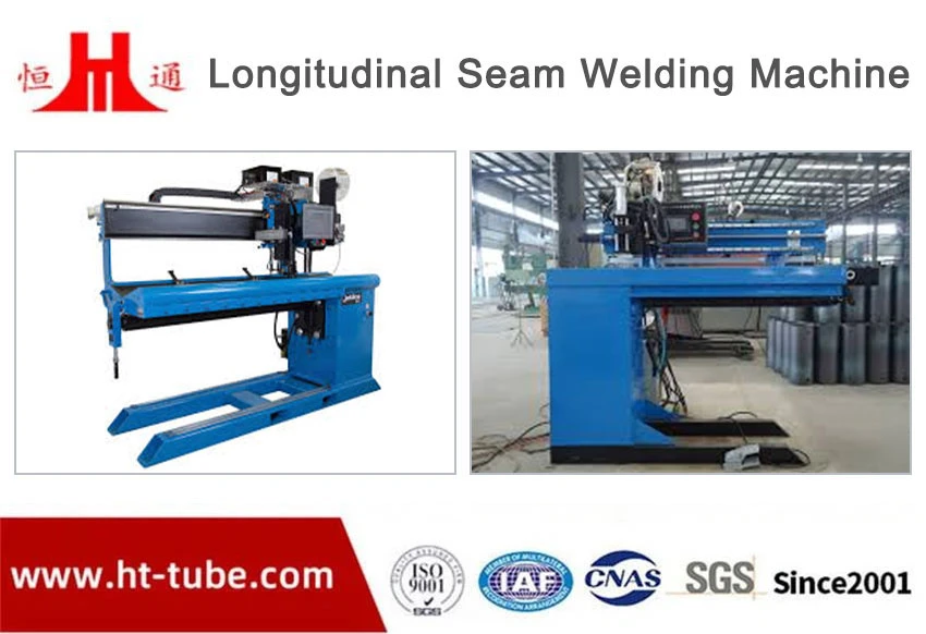 PLC control longitudinal seam welding machine